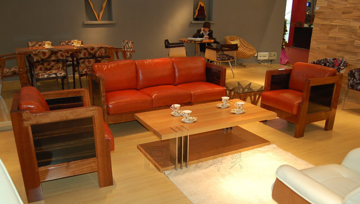 Office Sofa|Hardwood Tea Table|Office Furniture||��ɫ�輸